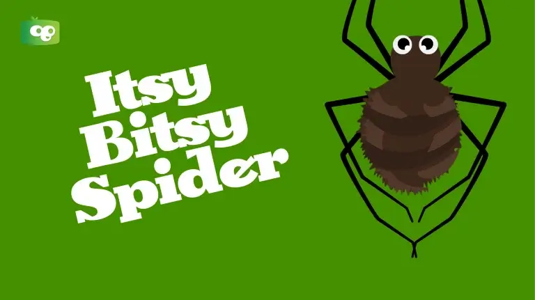 Itsy Bitsy Spider Video for Prechoolers