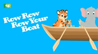 Row Row Row Your Boat Video for Preschoolers