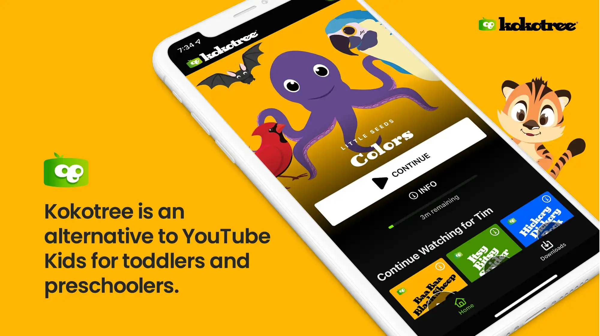 Alternative to YouTube Kids for toddlers and preschoolers