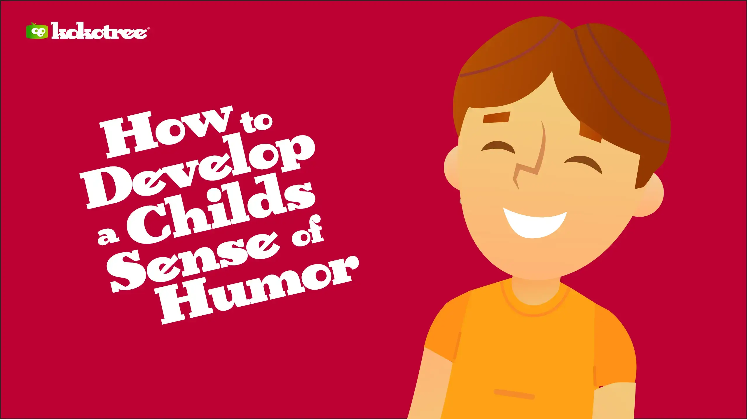help your child develop their sense of humor