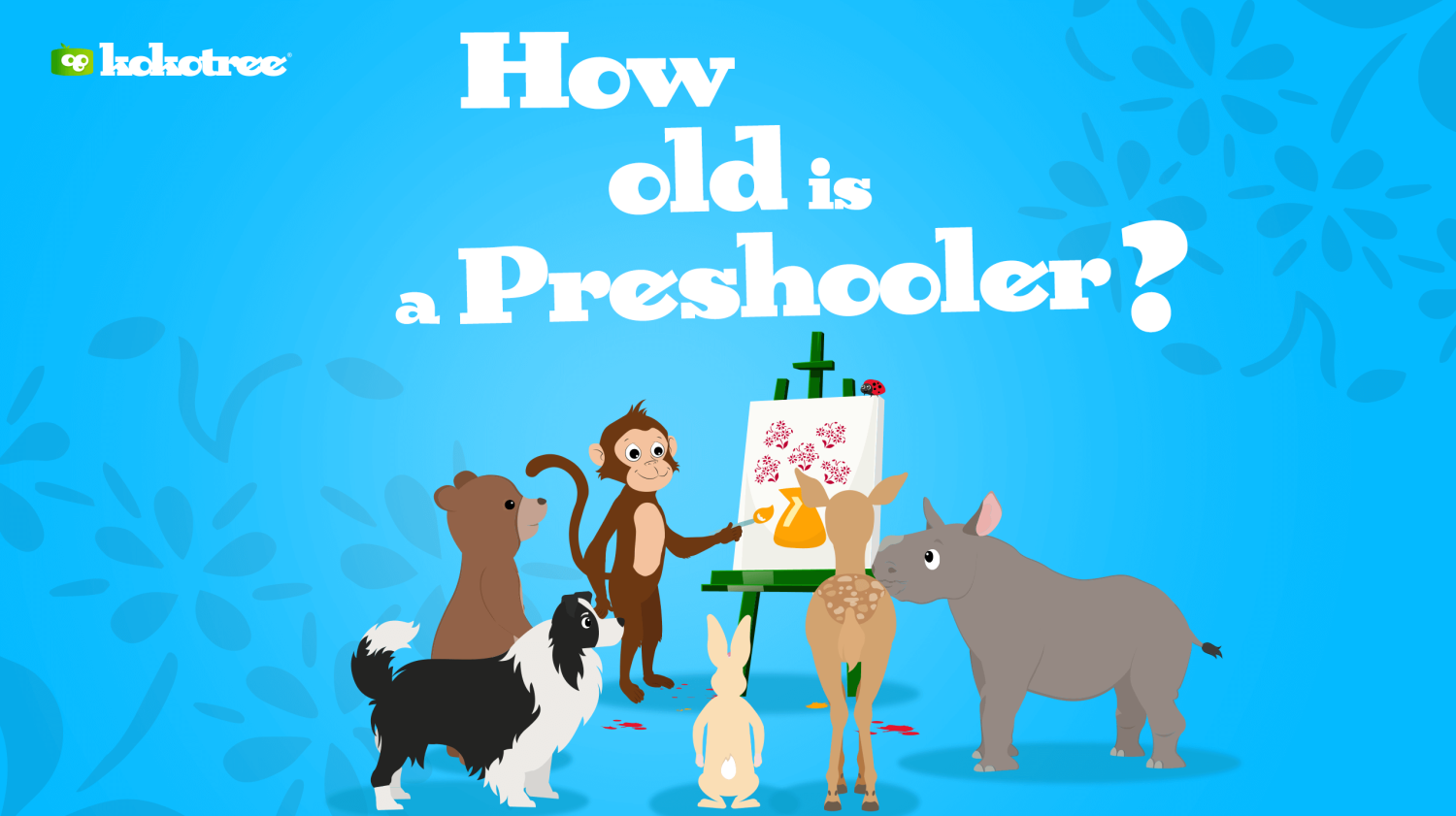How old is a preschooler? Preschool age.