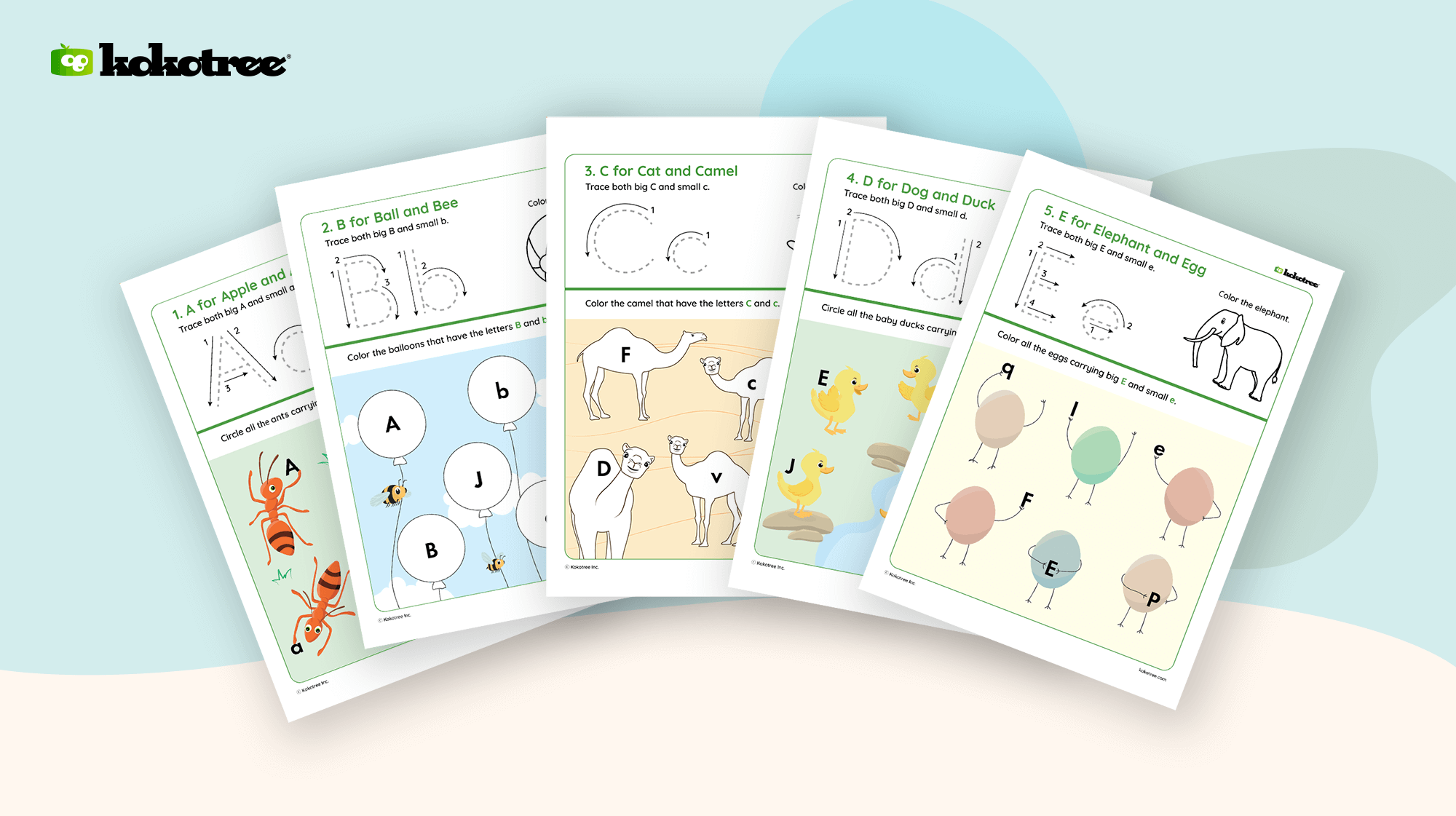 Preschool Worksheets: Free, Printable, Download, PDF - Kokotree