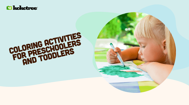 Coloring Activities for Preschoolers and Toddlers