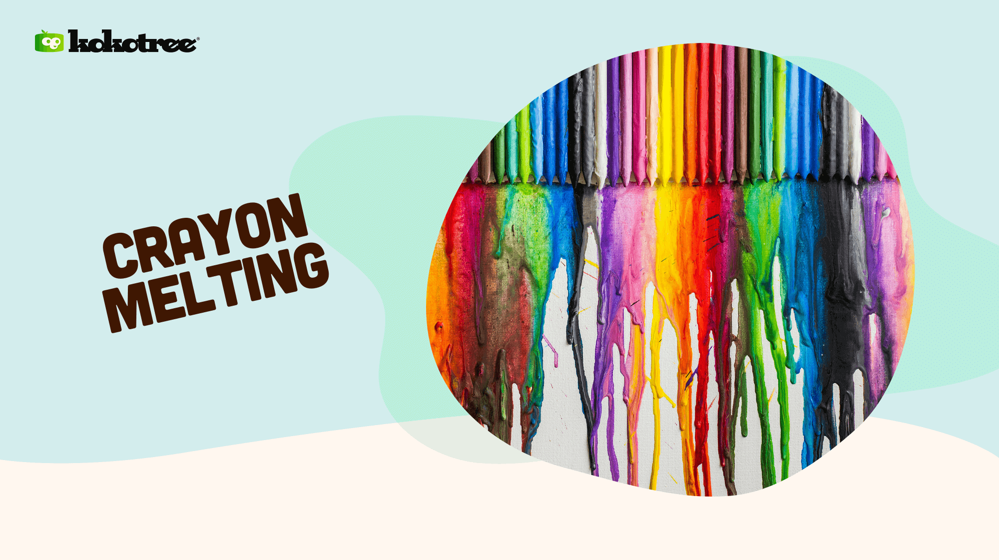 crayon melting for preschoolers
