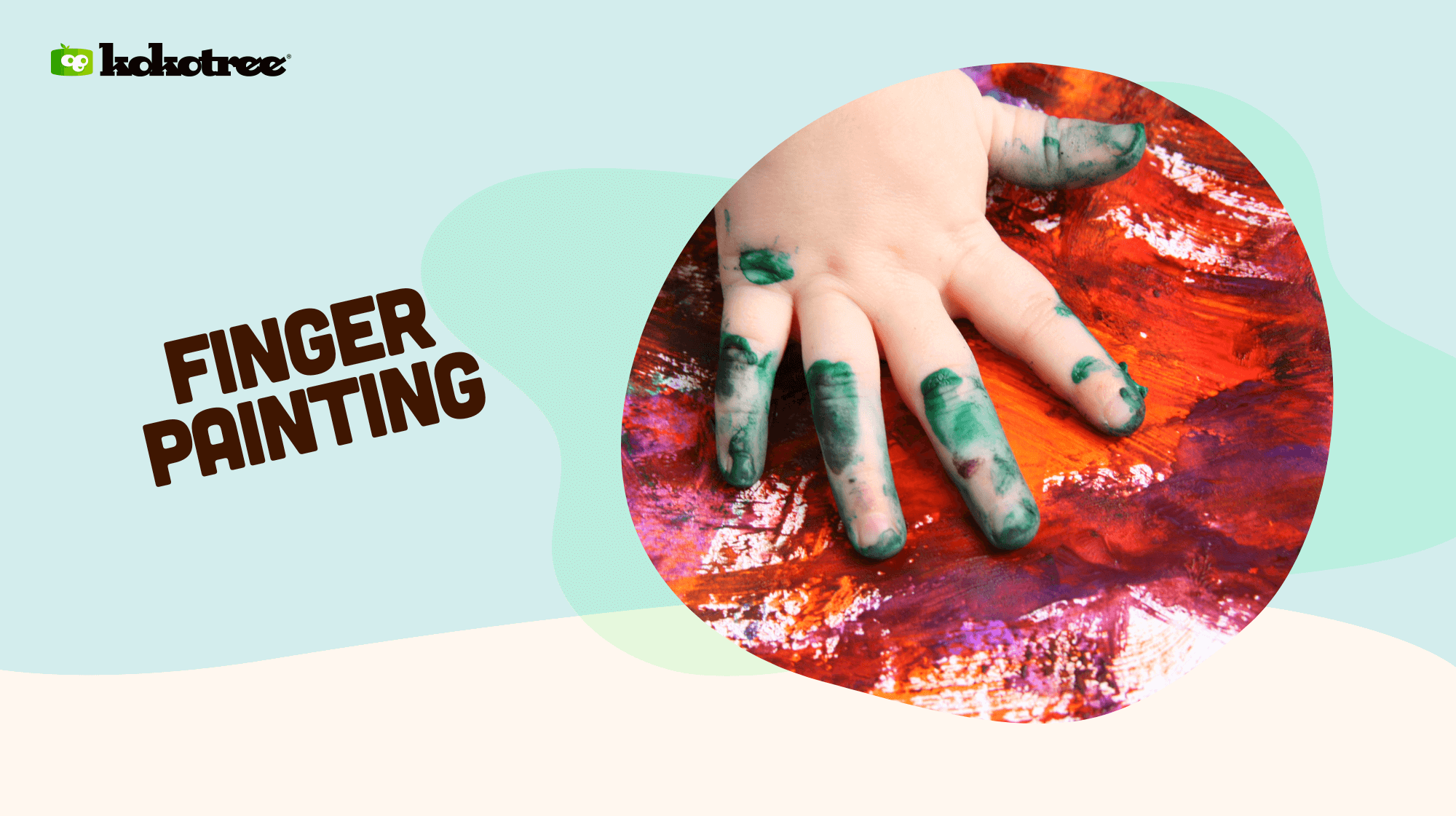 finger painting activities preschoolers