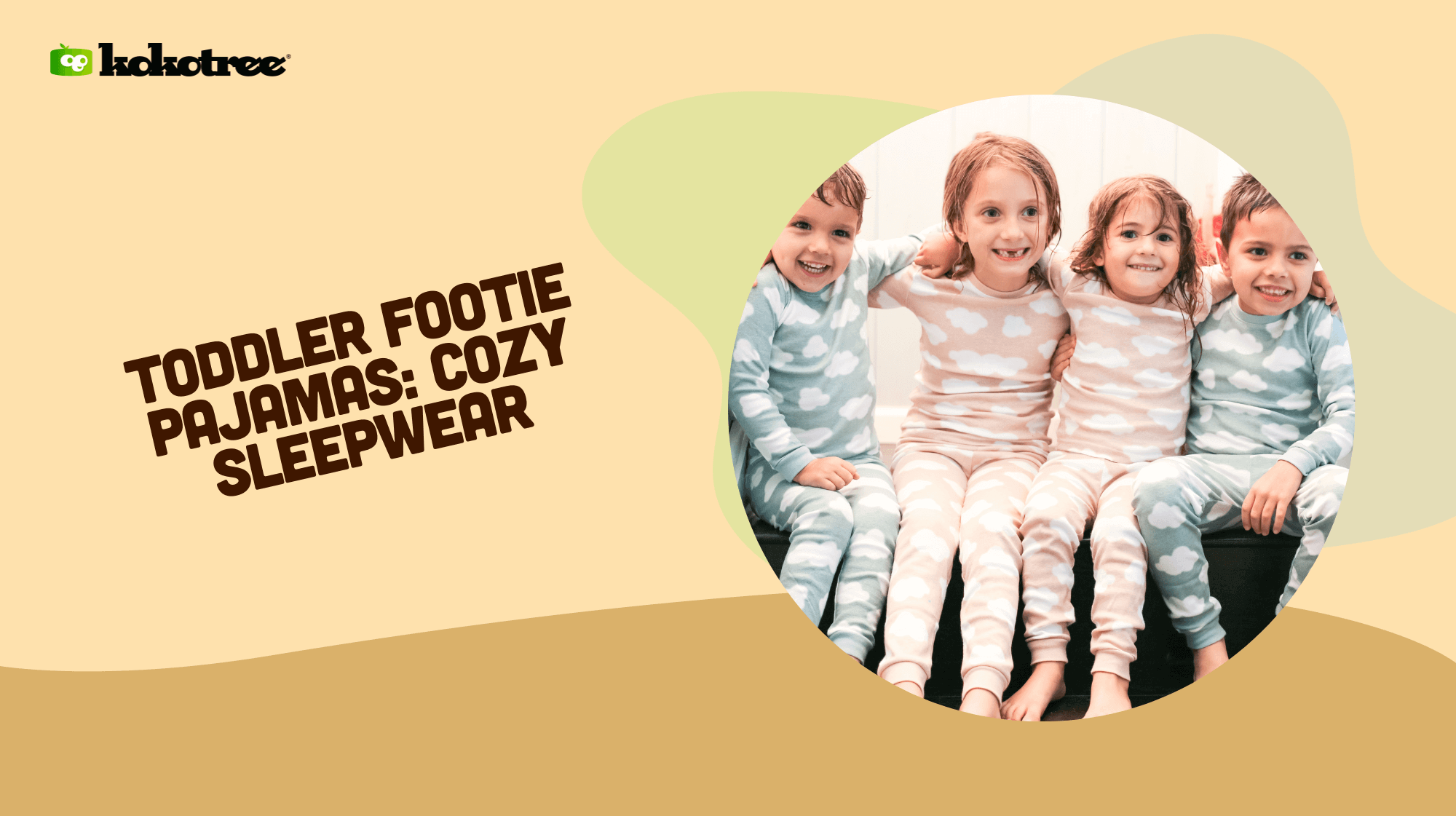 Toddler Footie Pajamas Cozy Sleepwear Kokotree