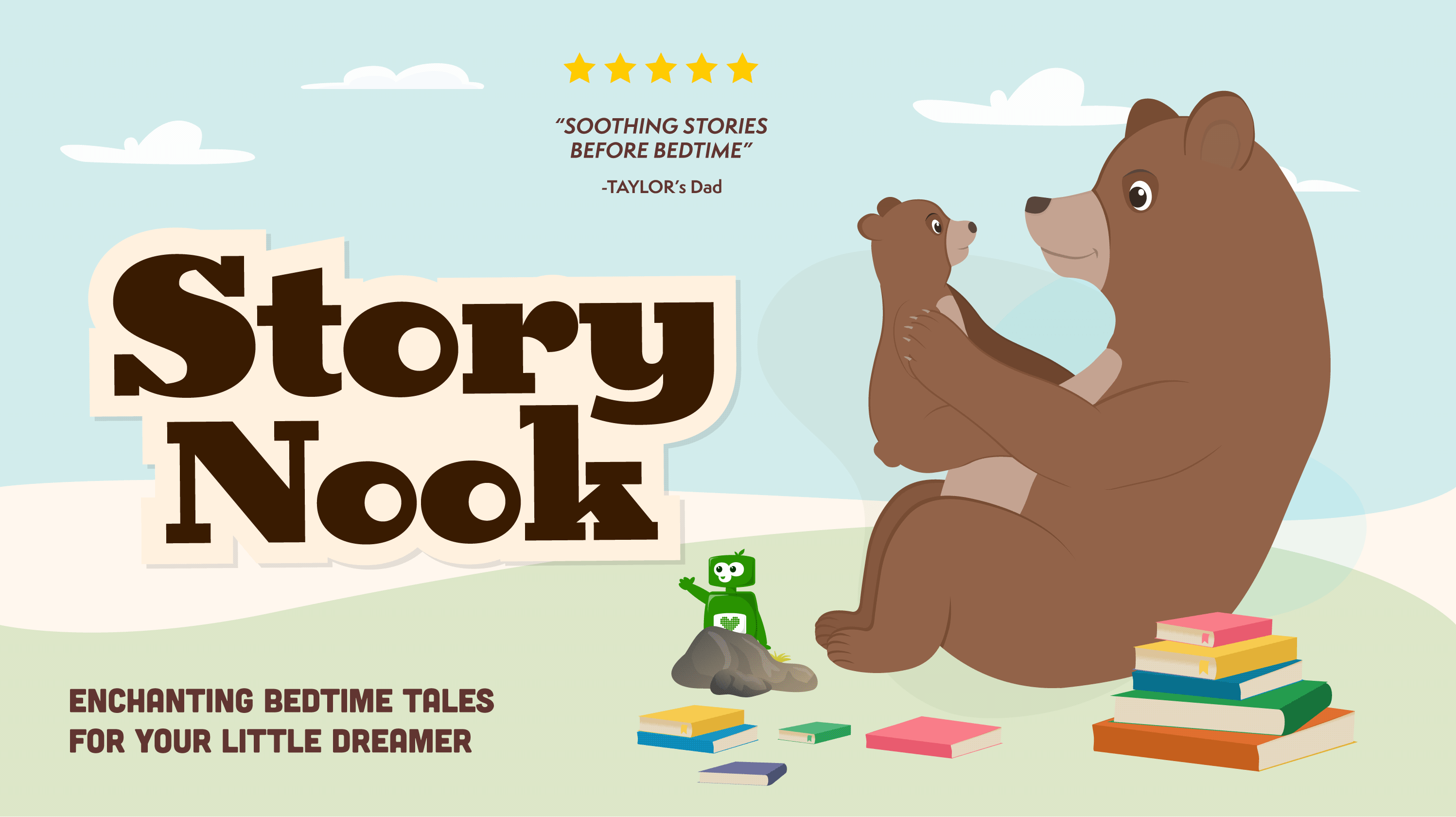 Kokotree Story Nook. Audio bedtime stories for toddlers and preschoolers.