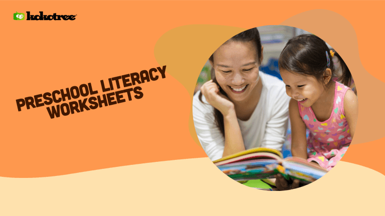 preschool literacy worksheets