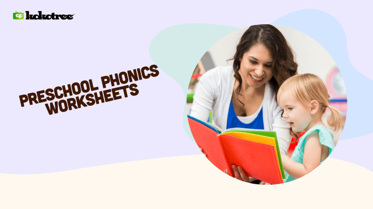 preschool phonics worksheets