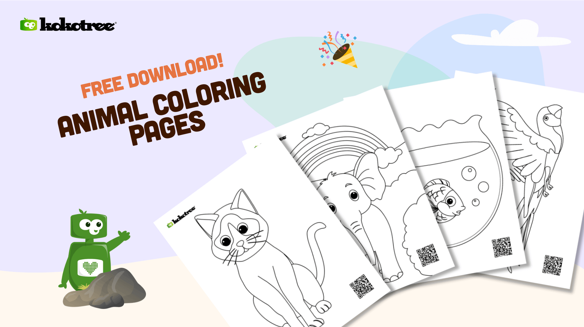 Coloring Pages for Preschoolers (Free Printable PDF) - Kokotree