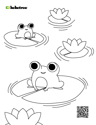 frog coloring pages