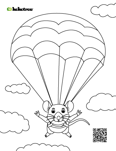mouse coloring pages