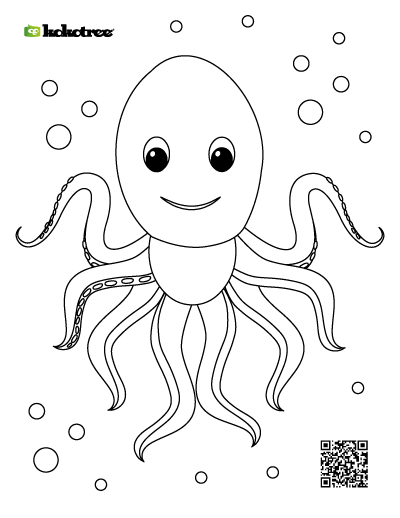 octopus coloring pages