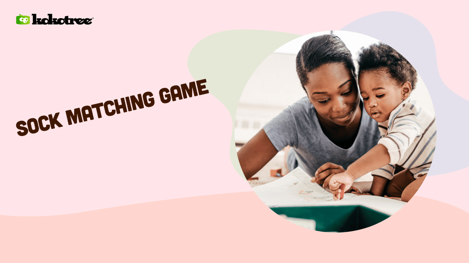 Sock Matching Game for Toddlers and Preschoolers Kokotree