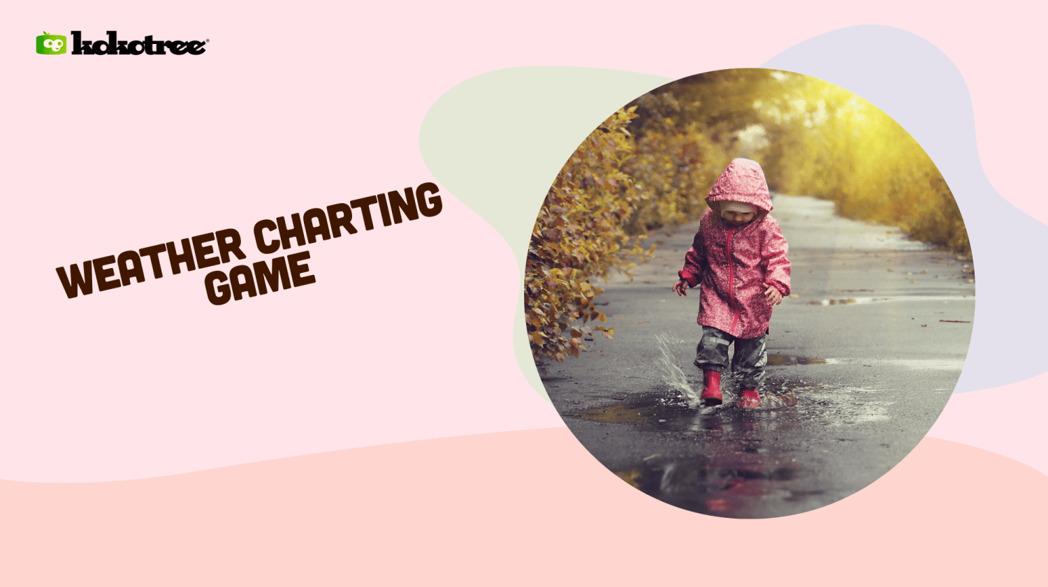 Weather Charting Game for Toddlers and Preschoolers - Kokotree