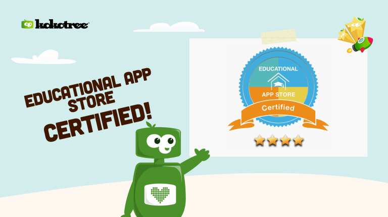 Kokotree App Earns 4 out of 5 Stars from Educational App Store!