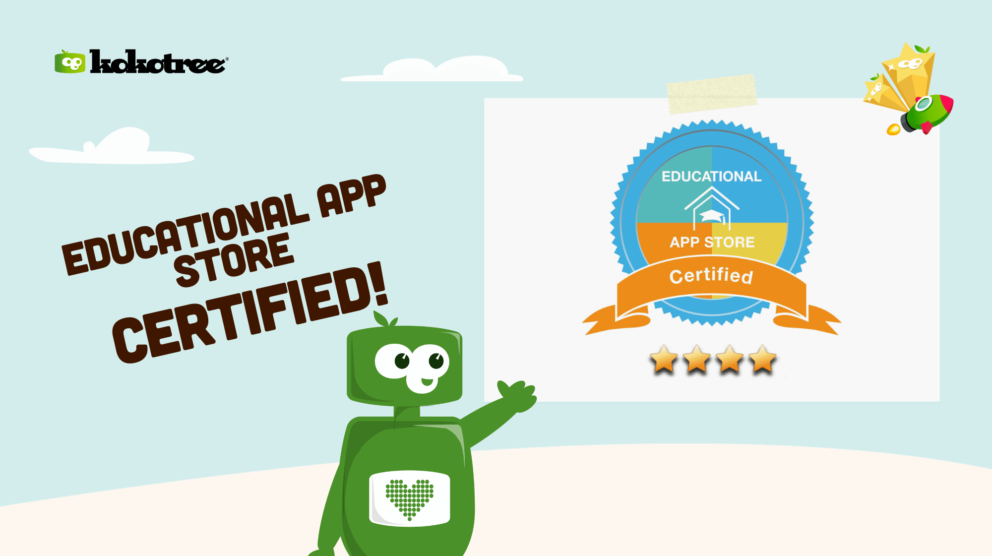 Kokotree App Earns 4 Out Of 5 Stars From Educational App Store! - Kokotree