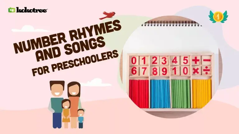 number rhymes and songs for preschoolers