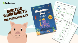 Subitise Worksheets for preschool and kindergarten