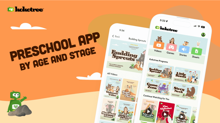 preschool apps by age and development stage