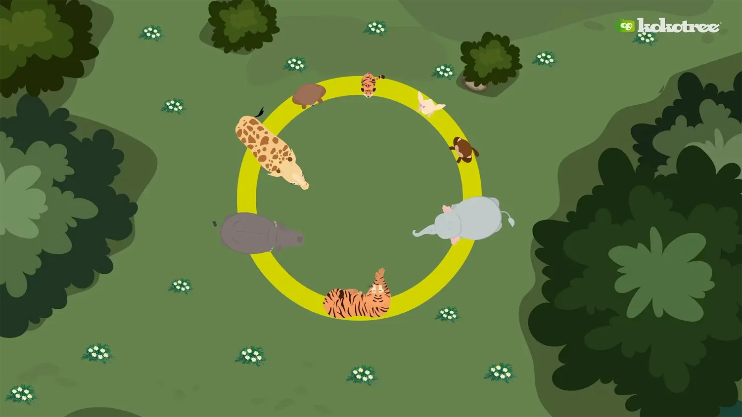 Join the Circle Hunt: Kids Lead the Way Preschool Learning Video