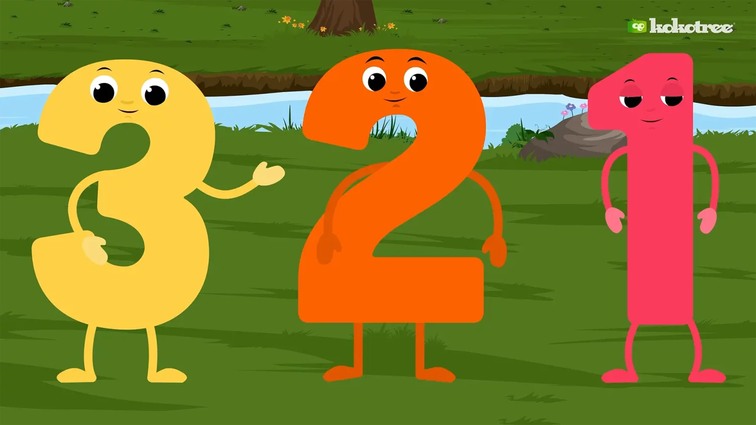 Nature's Count: 3 Berries and Birds Preschool Learning Video