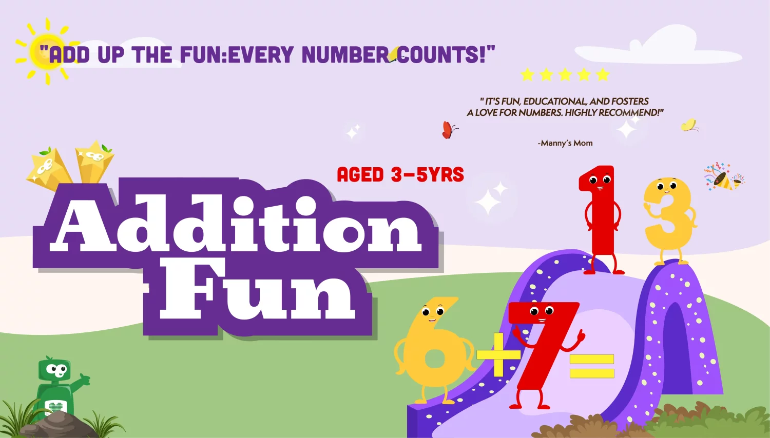 Addition Fun Preschool Learning Game - Kokotree