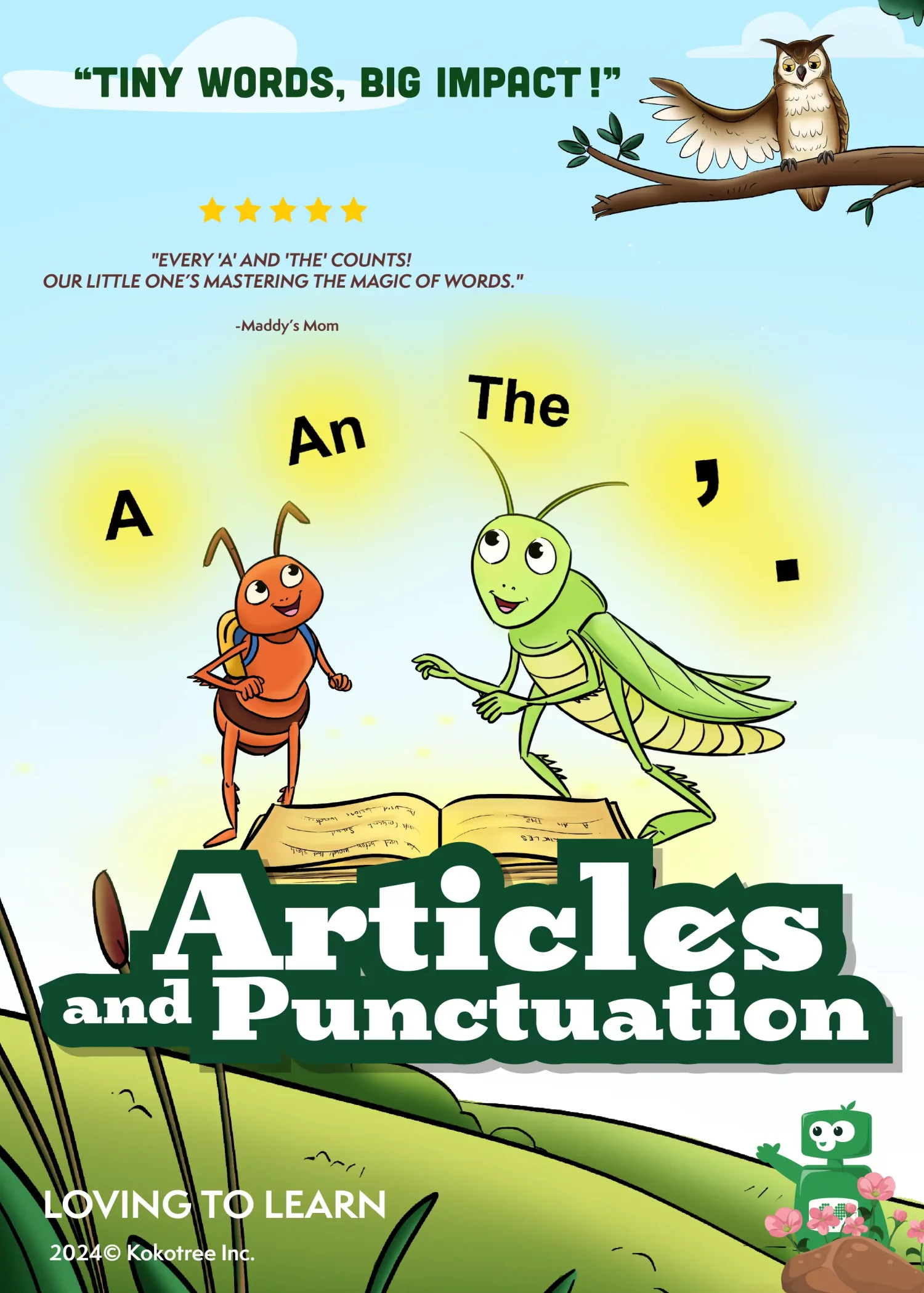 Articles & Punctuation Preschool Learning Video