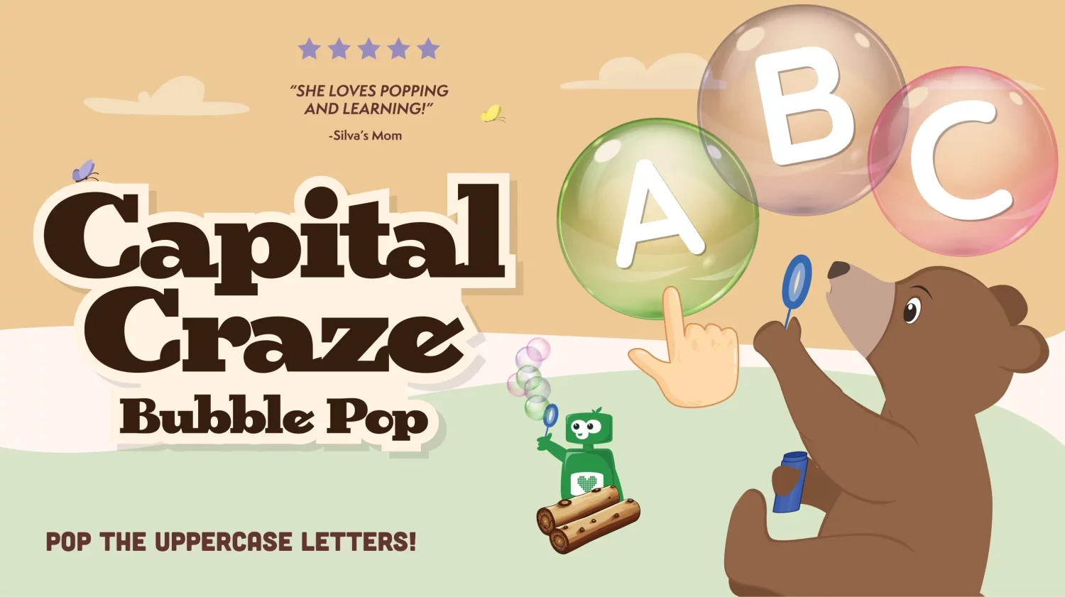 Capital Craze Preschool Learning Game - Kokotree