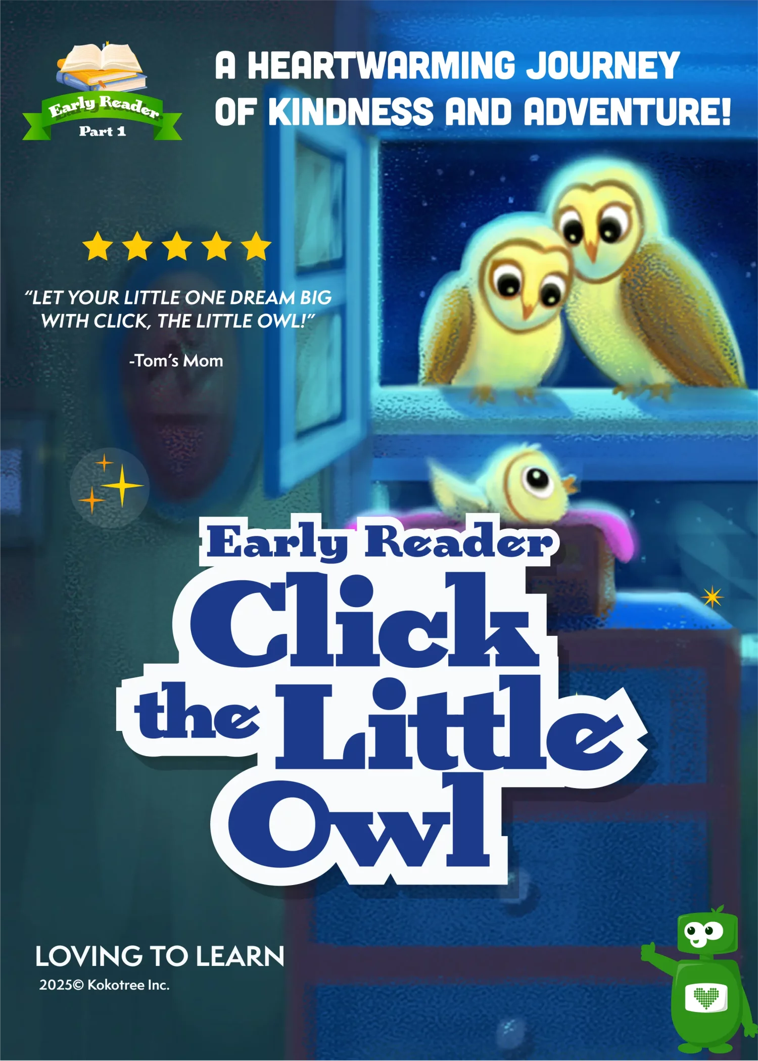 Click The Little Owl Preschool Learning Video