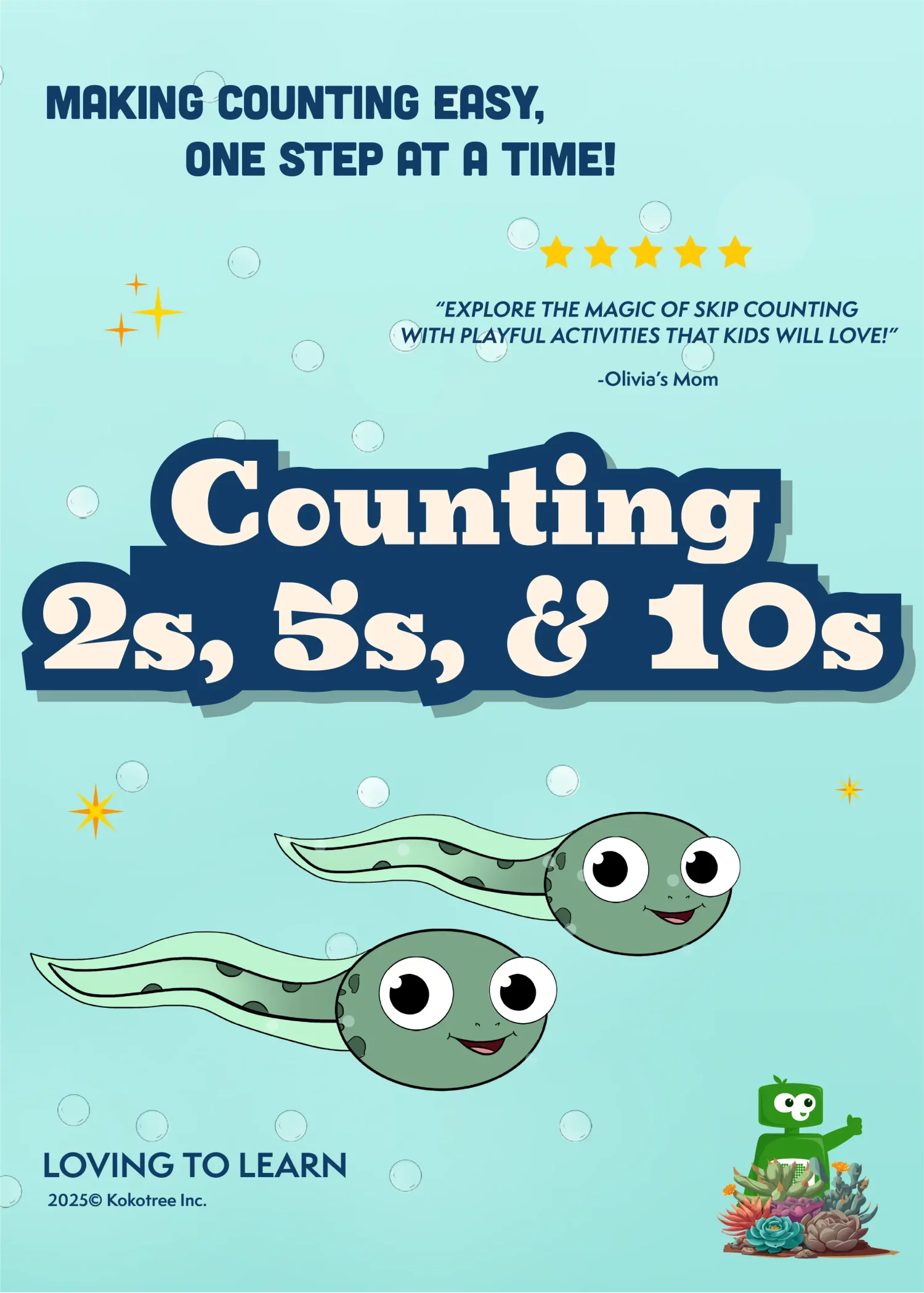 Counting by 2s, 5s, & 10s Preschool Learning Video
