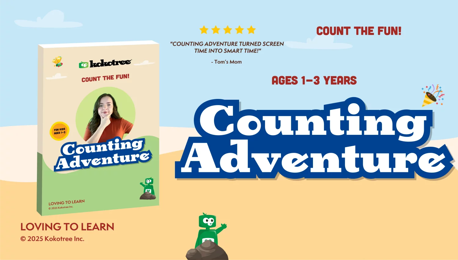 Counting Adventure Preschool Learning Worksheet