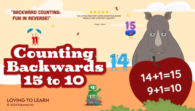 Counting Backwards 15 to 10
