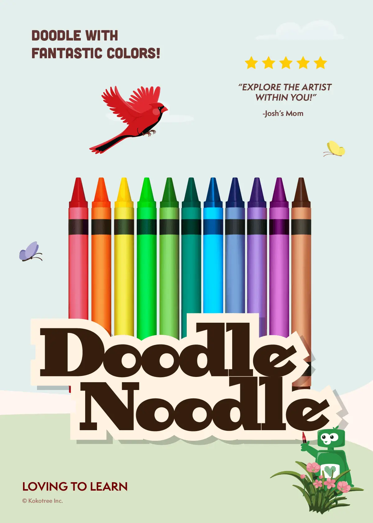 Doodle Noodle Preschool Learning Game