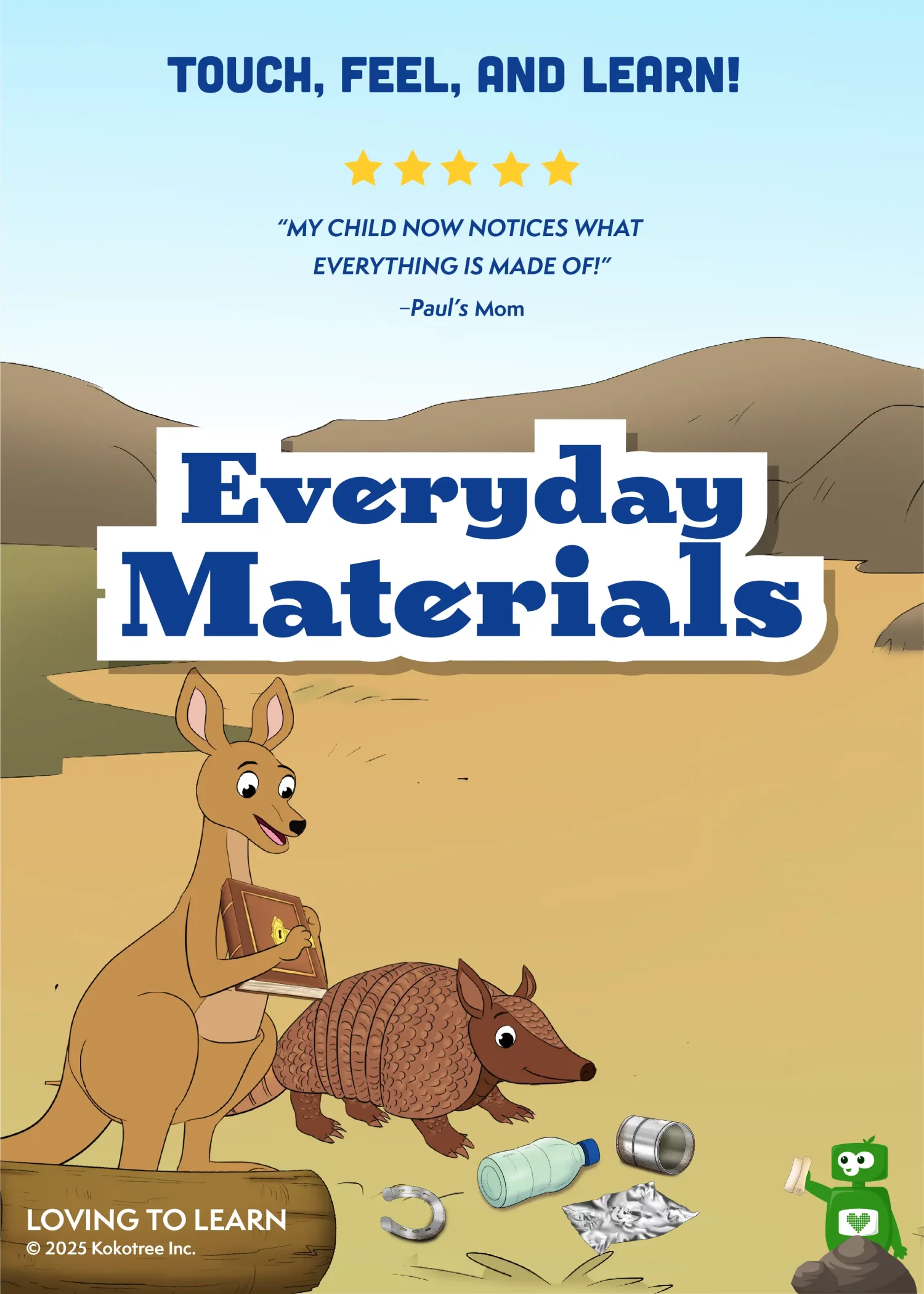 Everyday Materials Preschool Learning Video