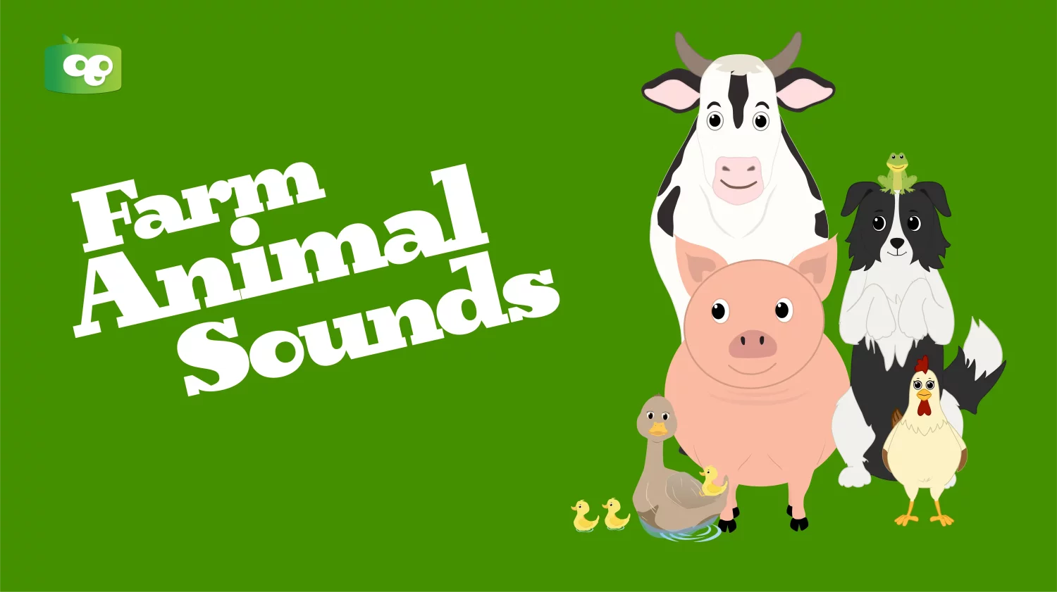 Farm Animal Sounds Preschool Learning Video - Kokotree