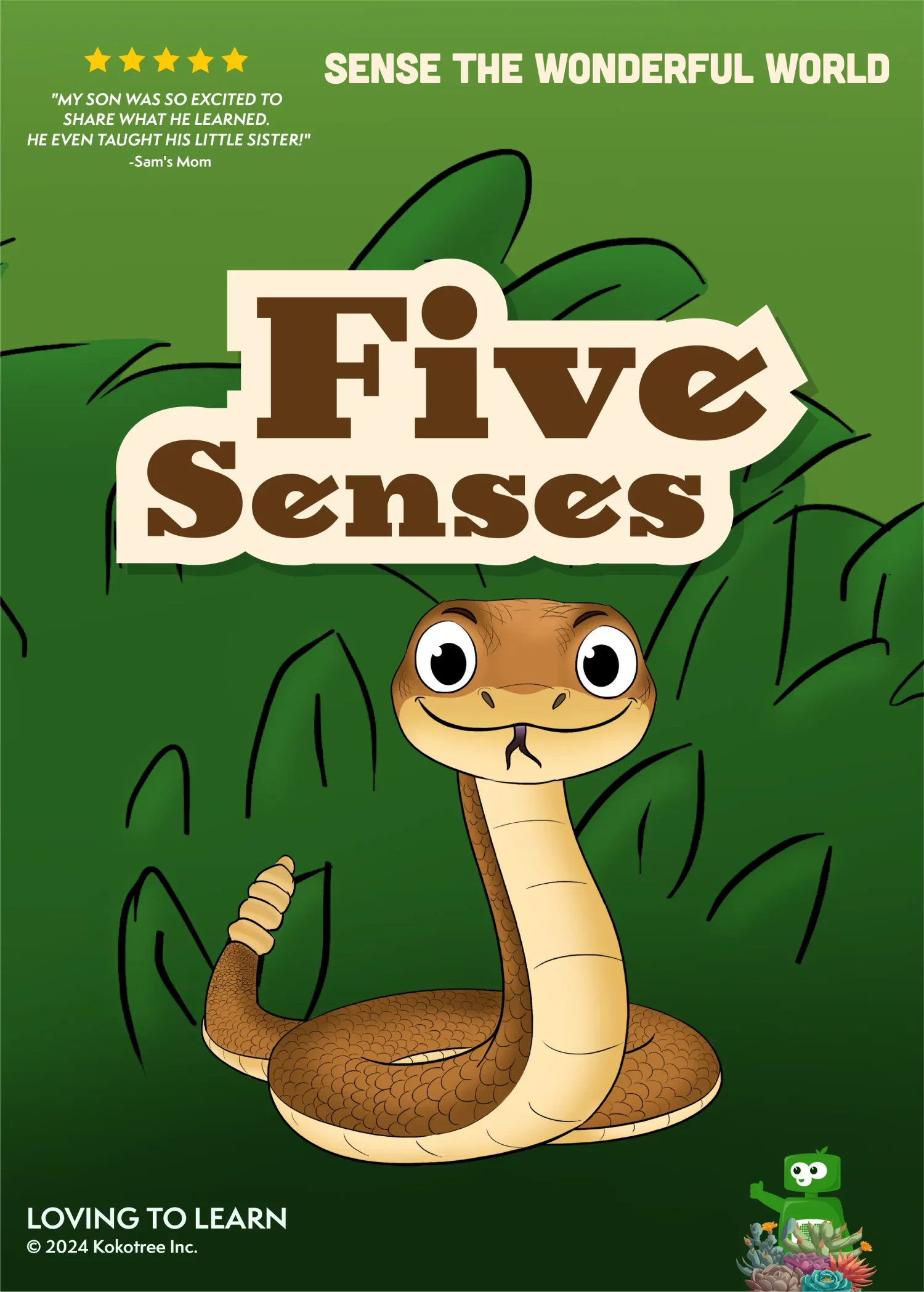 Five Senses Preschool Learning Video