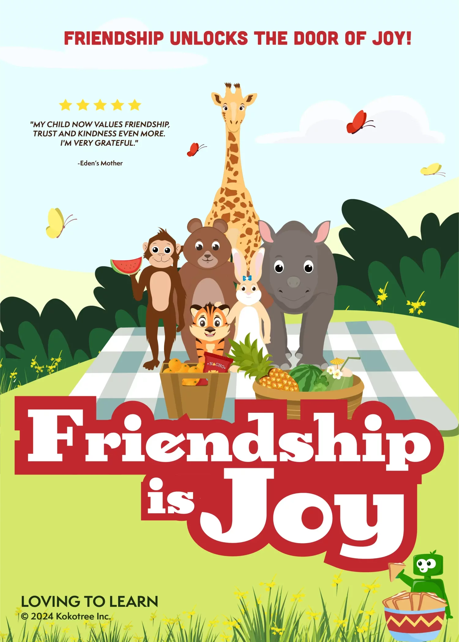 Friendship Is Joy Preschool Learning Video