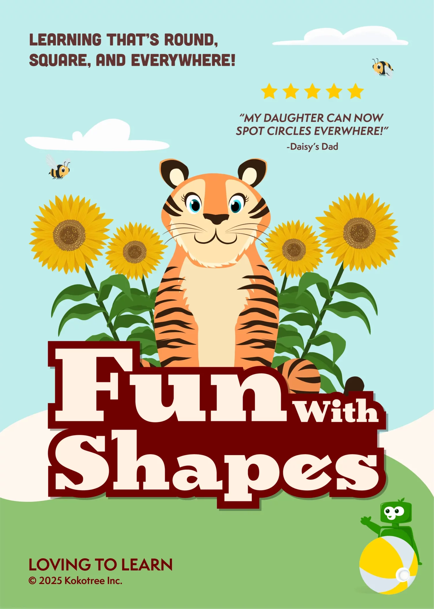 Fun With Shapes Preschool Learning Video