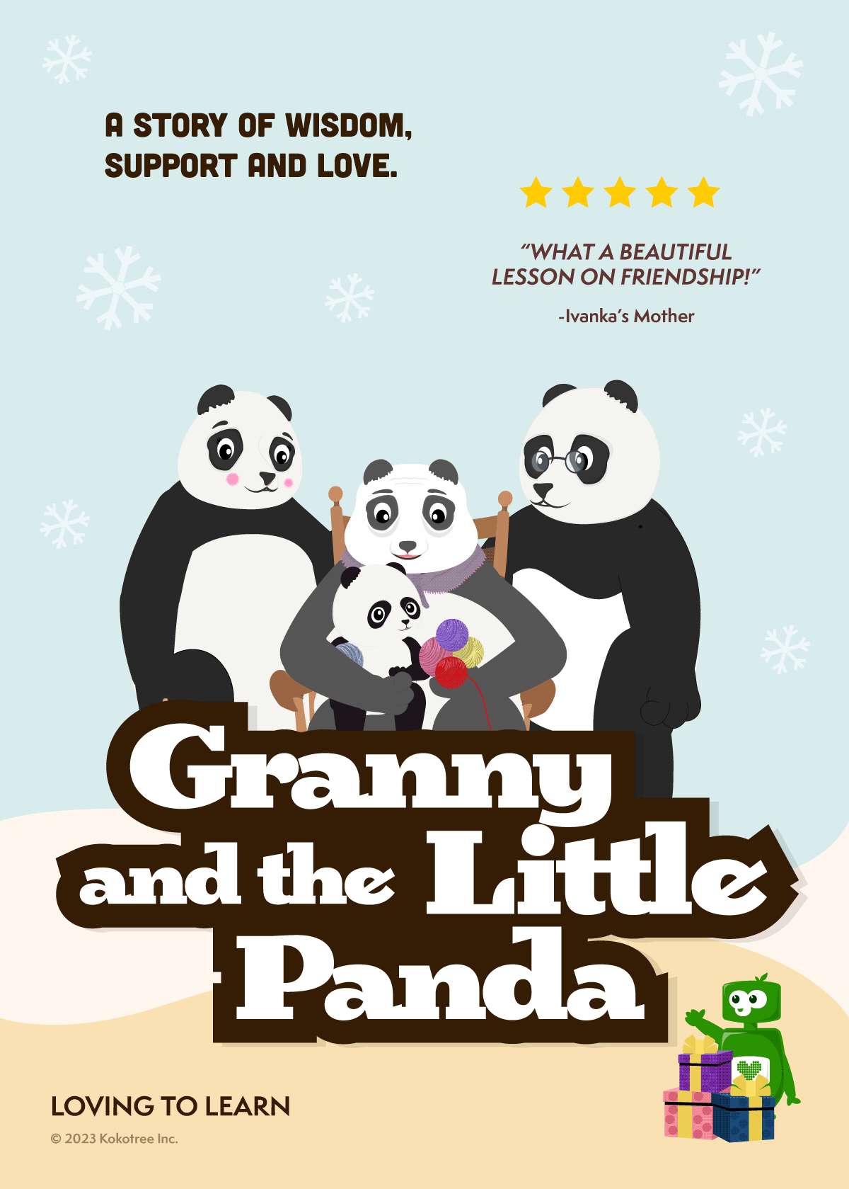 Granny And The Little Panda Preschool Learning Video