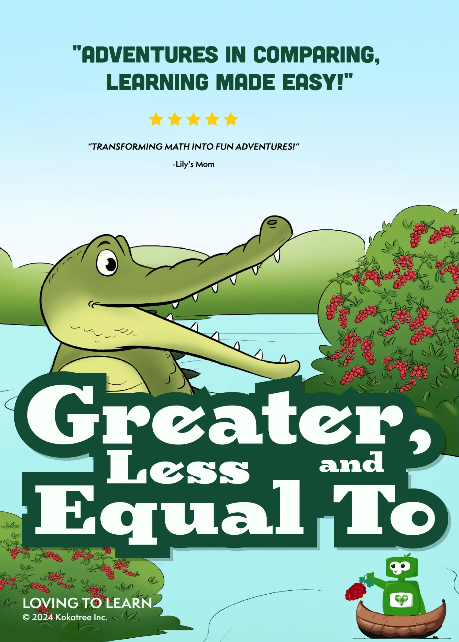 Greater, Less, and Equal To Preschool Learning Video