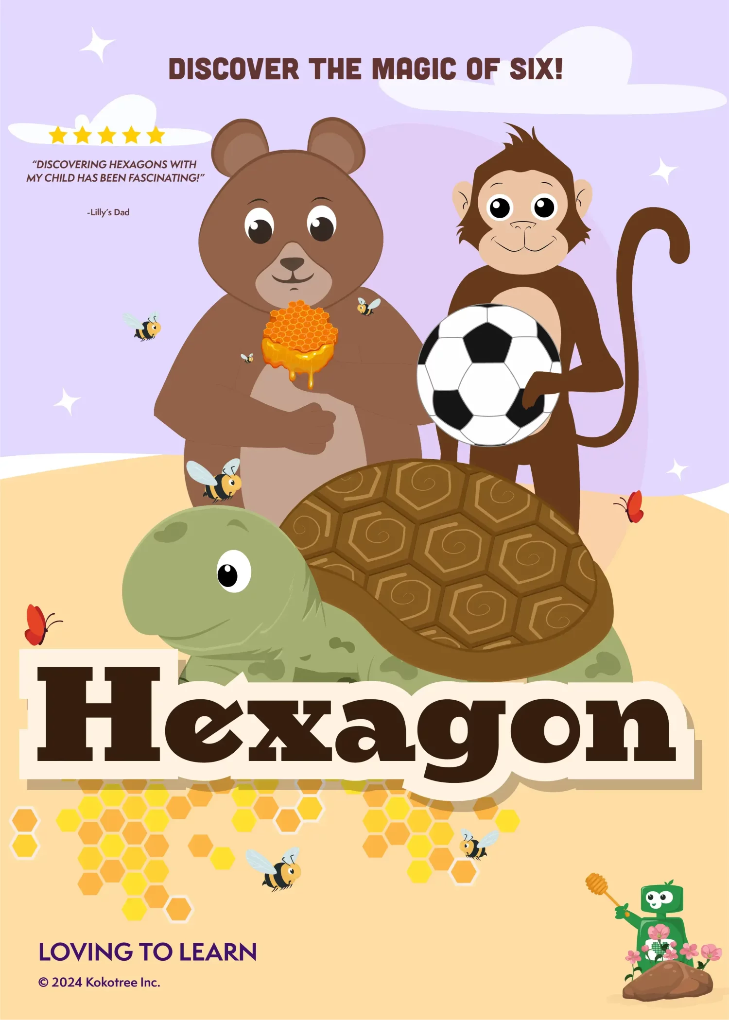 Hexagon Preschool Learning Video