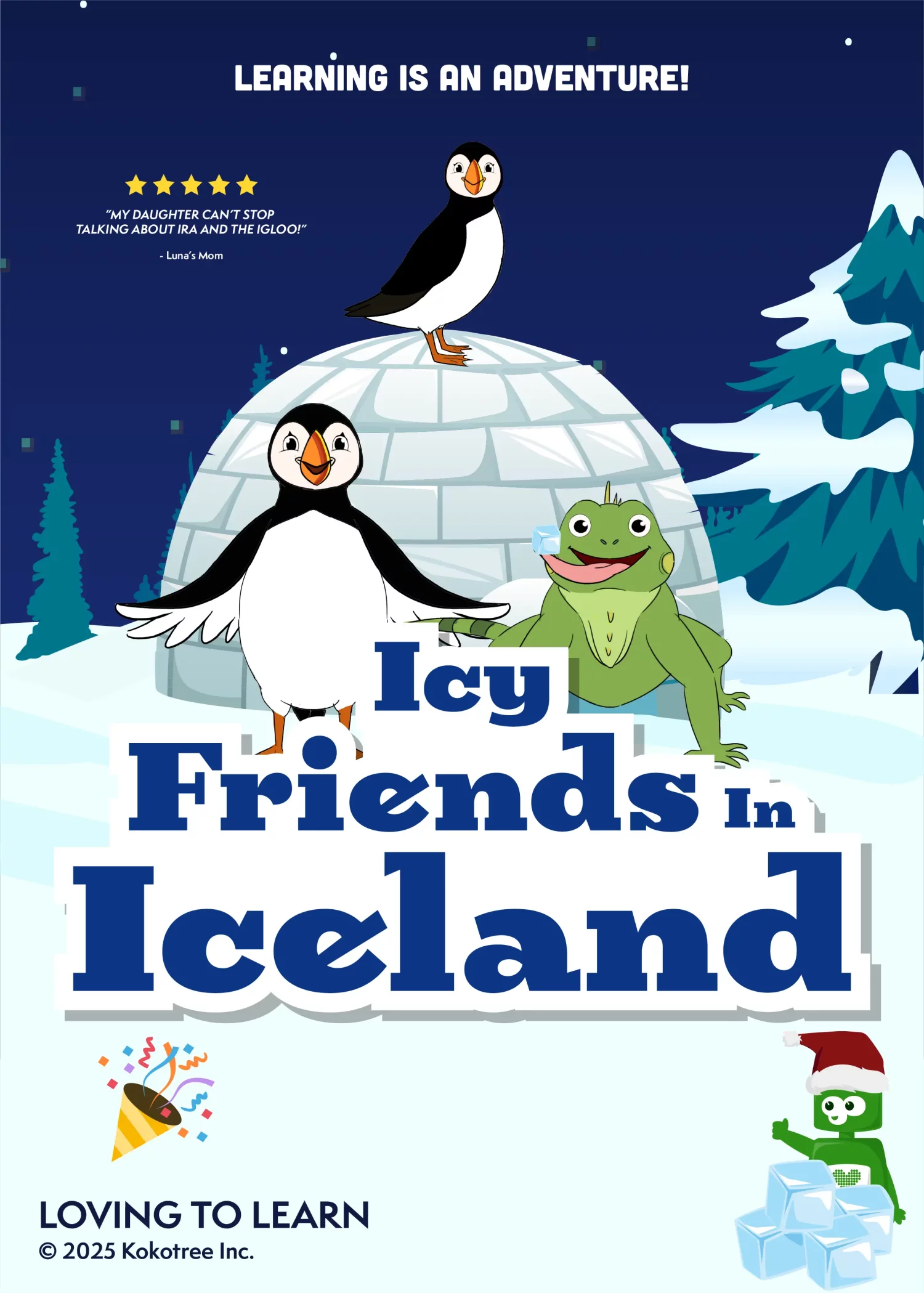 The Icy Friends in Iceland Preschool Learning Video