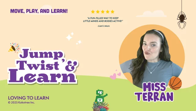 Jump, Twist, & Learn