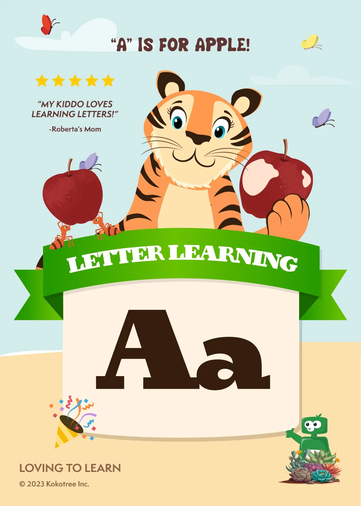Letter A Preschool Learning Video