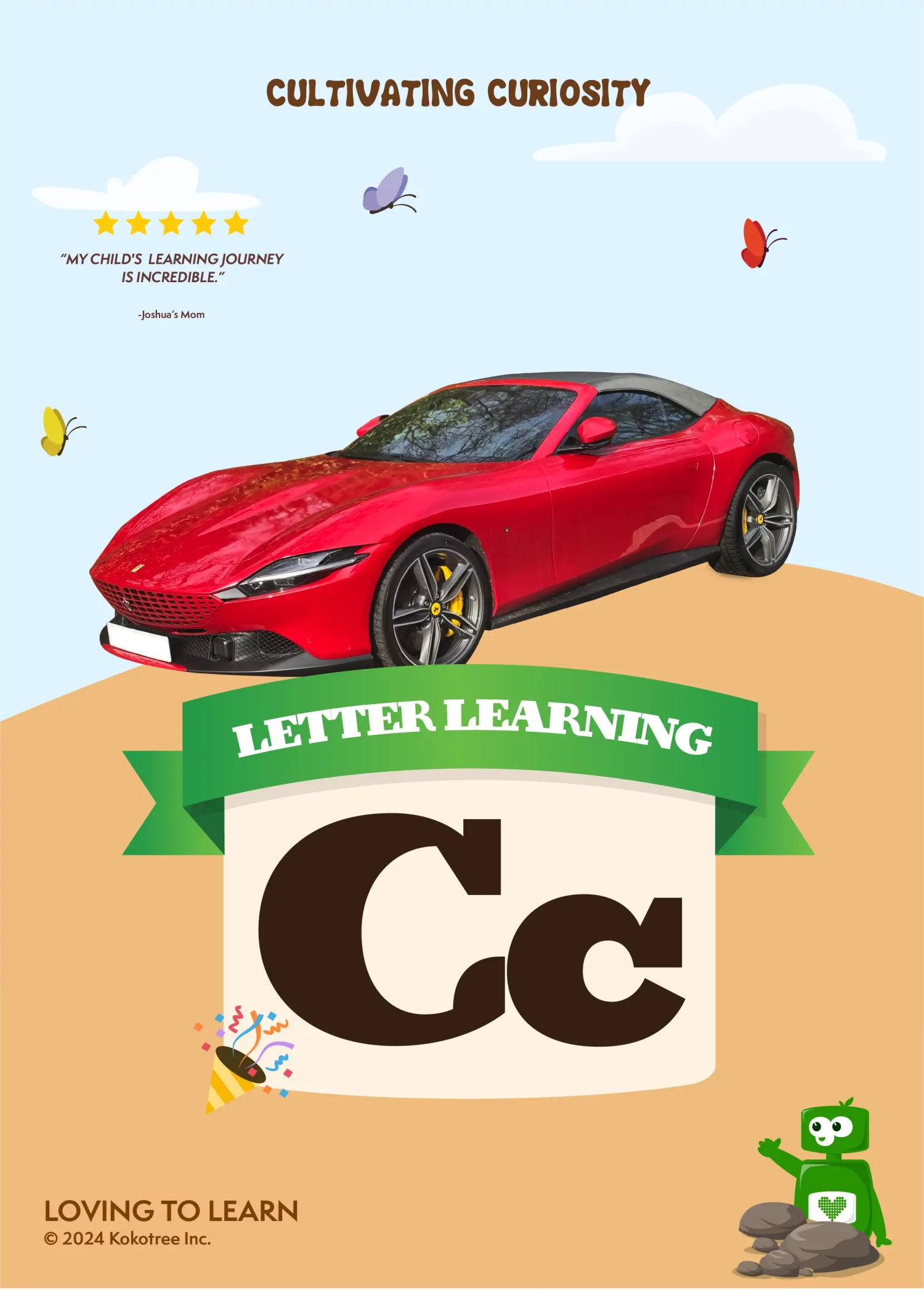 Letter C Preschool Learning Video