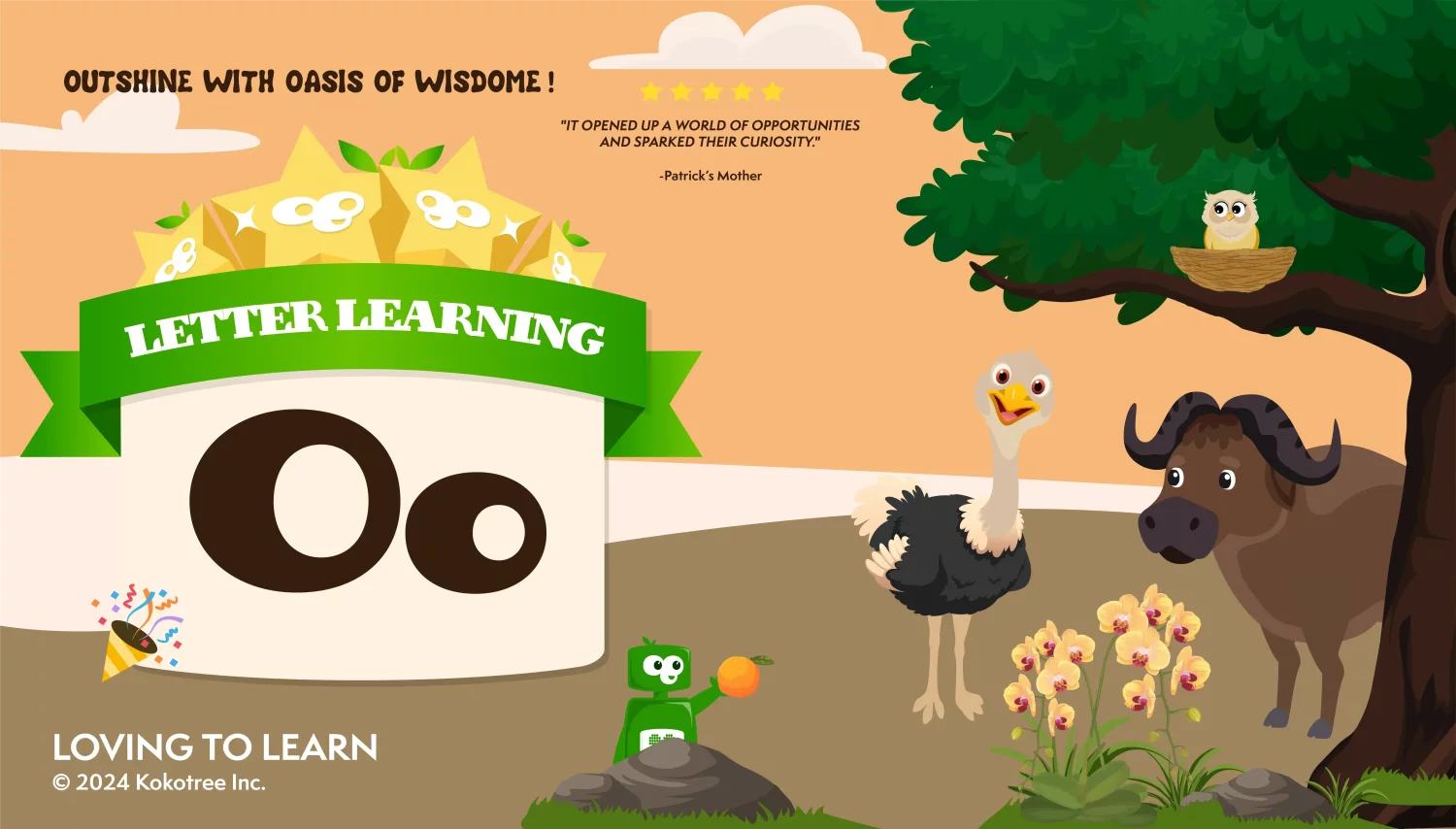 Learning O Letter O Preschool Learning Video - Kokotree