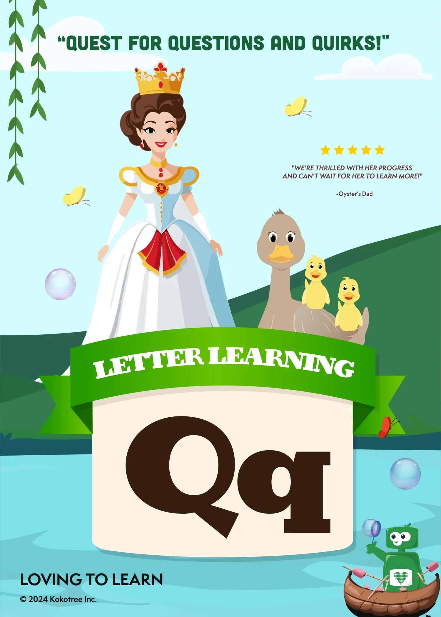 Letter Q Preschool Learning Video