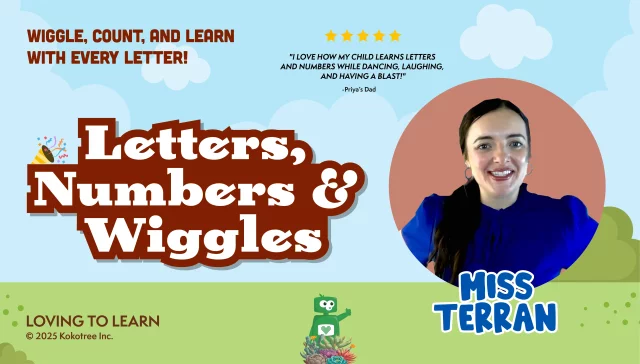 Letters, Numbers & Wiggles
