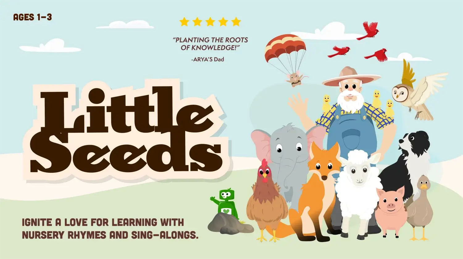 Toddler learning curriculum for ages 1-3.